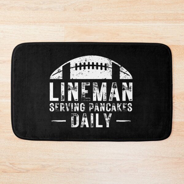 Item preview, Lineman Serving Pancakes daily Funny American Football Player designed and sold by MouDantArts.