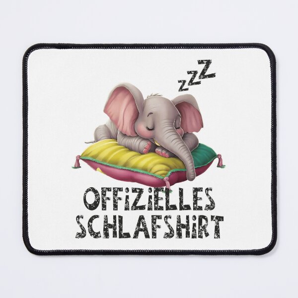 Item preview, Offizielles Schlafshirt - Niedlicher Elefant schläft designed and sold by Smix Pixels.