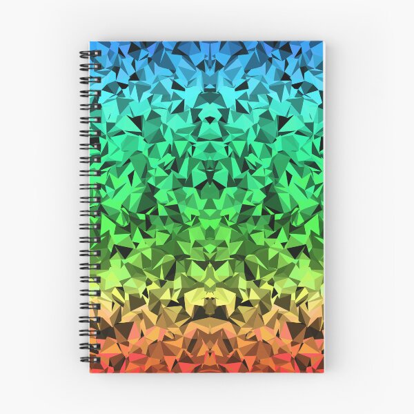 Item preview, Sunset Prism: Vibrant Geometric Triangular Gradient Pattern designed and sold by DefayDesigns.