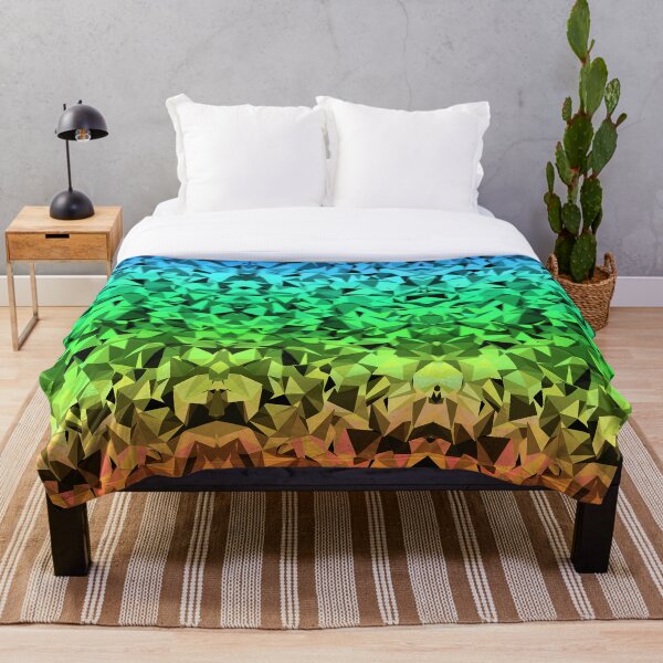 Item preview, Sunset Prism: Vibrant Geometric Triangular Gradient Pattern designed and sold by DefayDesigns.