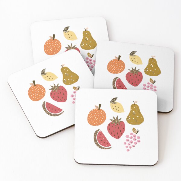 Item preview, Abstract Fruit Illustrations designed and sold by poppet103.