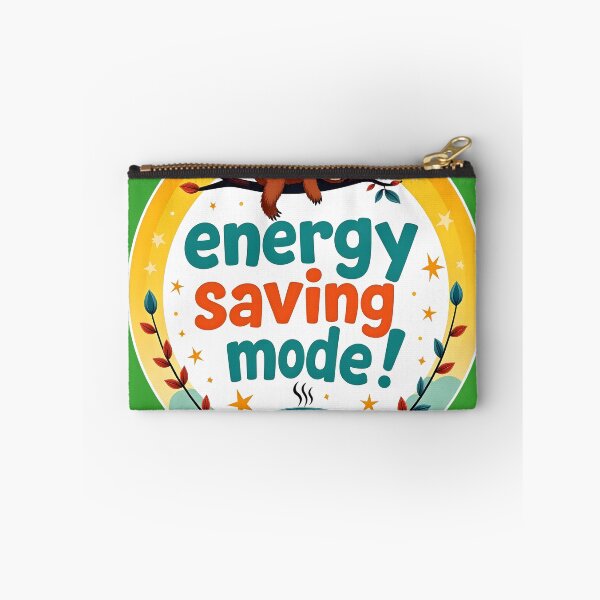 Item preview, Embrace Energy-Saving Mode with Vibrant Fun designed and sold by shrolts.