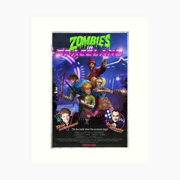 Item preview, Zombies In Spaceland designed and sold by MakeItGifts.