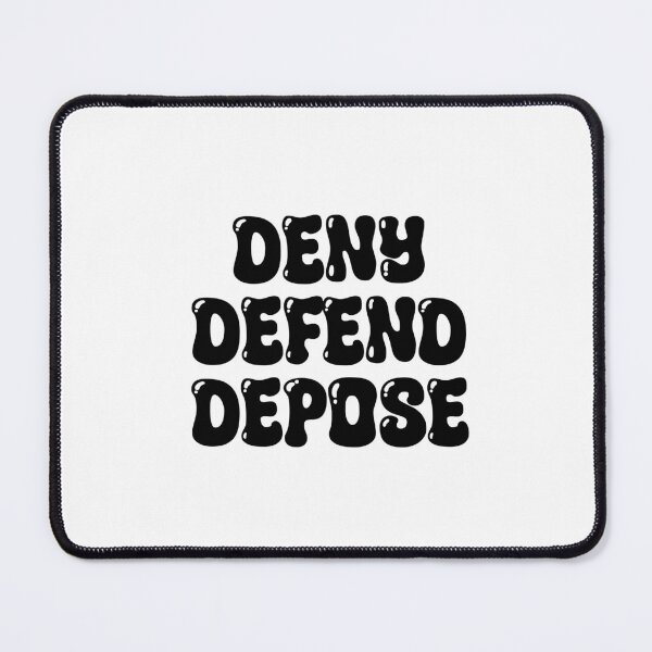 Item preview, Deny Defend Depose designed and sold by Skull Fern.