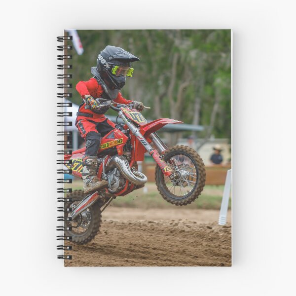 Item preview, Motocross rider landing over a jump designed and sold by RedChevy.