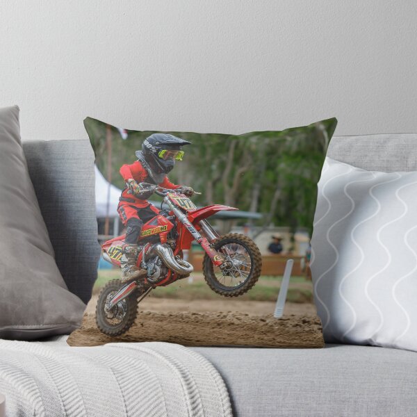 Item preview, Motocross rider landing over a jump designed and sold by RedChevy.