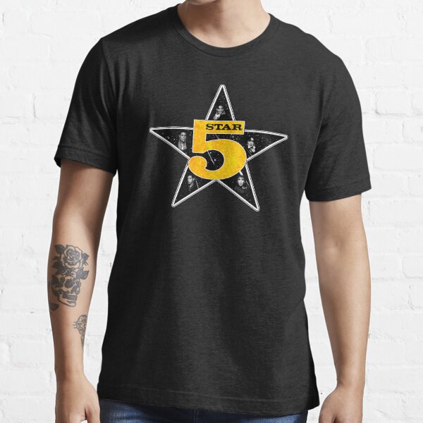 "5 Star" T-shirt for Sale by gorgeouspot | Redbubble | 5 star t-shirts