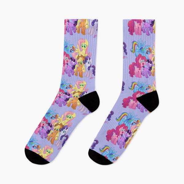 Item preview, technicolor horses designed and sold by Fuchsia-Neko.