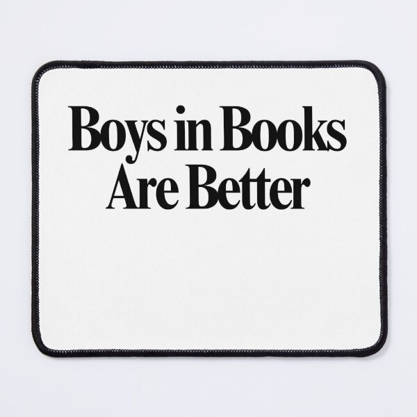 Item preview, Boys in Books Are Better designed and sold by MouDantArts.