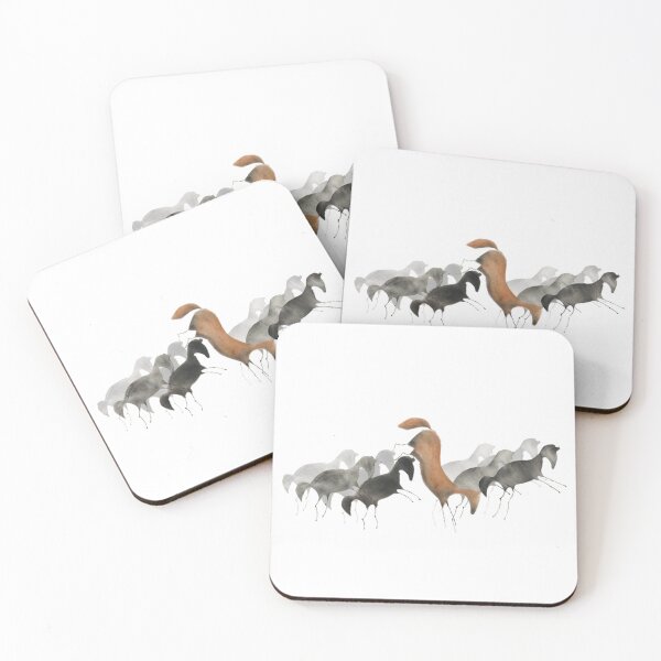 Item preview, Wild horses in high country Australia designed and sold by The Iconic Aussie.