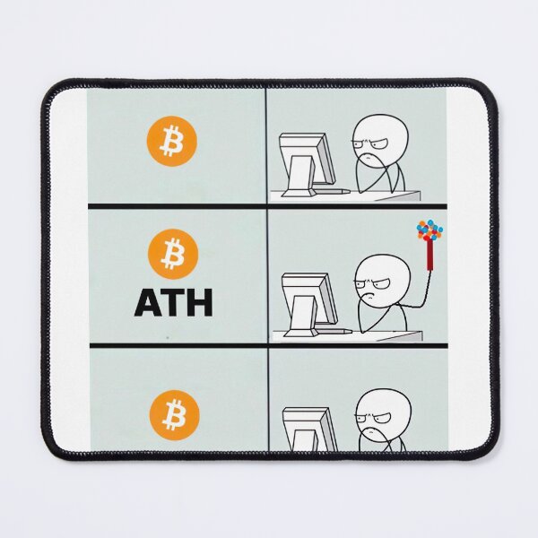 Item preview, Bitcoin ATH not exciting  designed and sold by wadelcl.