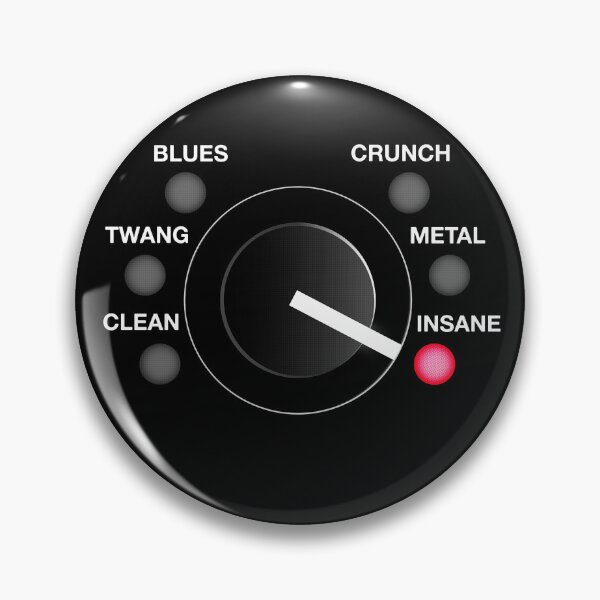 Item preview, Guitar Volume Knob Insane Mode (Iine six style) designed and sold by blueversion.