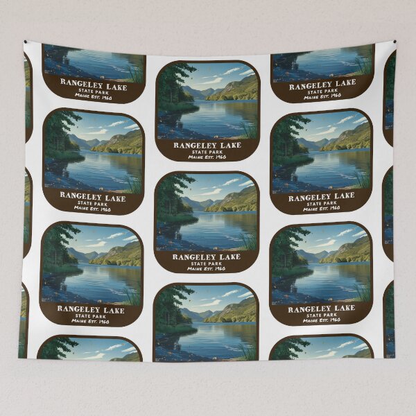 Item preview, Vintage Rangeley Lake State Park (Maine State Park) designed and sold by RabbitK.