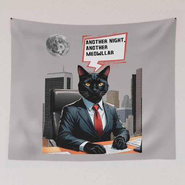 Item preview, Late Night Hustle: Another Meowllar designed and sold by Intl-Day.