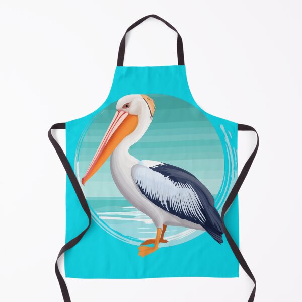 Item preview, Tropical Pelican Watercolor designed and sold by BeachBreezyVA.