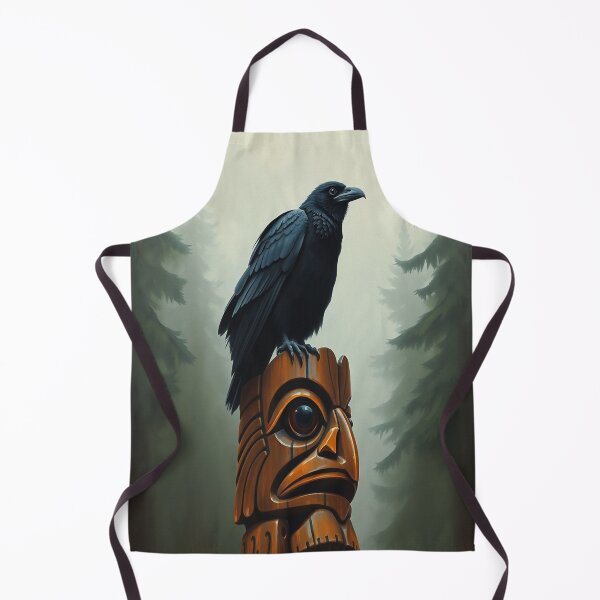 Item preview, Raven and Totem Pole designed and sold by Skye Ryan-Evans.