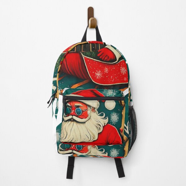 Item preview, Christmas Santa Claus and Reindeer Graphic , Festive Holiday , Gift for Christmas Lovers, Holiday designed and sold by Indyadizine.