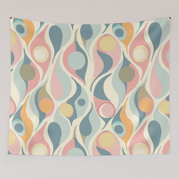 Item preview, Mid-Century Retro Abstract Work designed and sold by Djarainj.