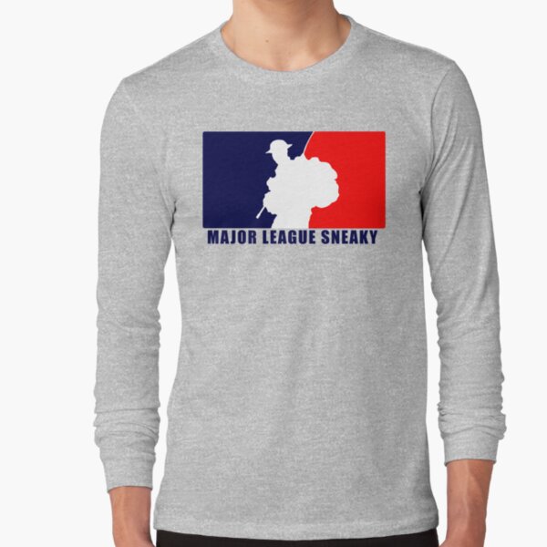 Little Top presents "Major League Sneaky" LRRP, LRSC, LRSD Sticker Long Sleeve T-Shirt