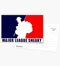 Little Top presents "Major League Sneaky" LRRP, LRSC, LRSD Sticker Postcards