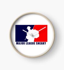 Little Top presents "Major League Sneaky" LRRP, LRSC, LRSD Sticker Clock