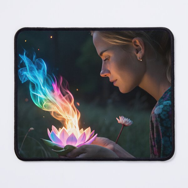Item preview, Enchanted Flame: The Bloom of Light and Wonder designed and sold by fc2c.