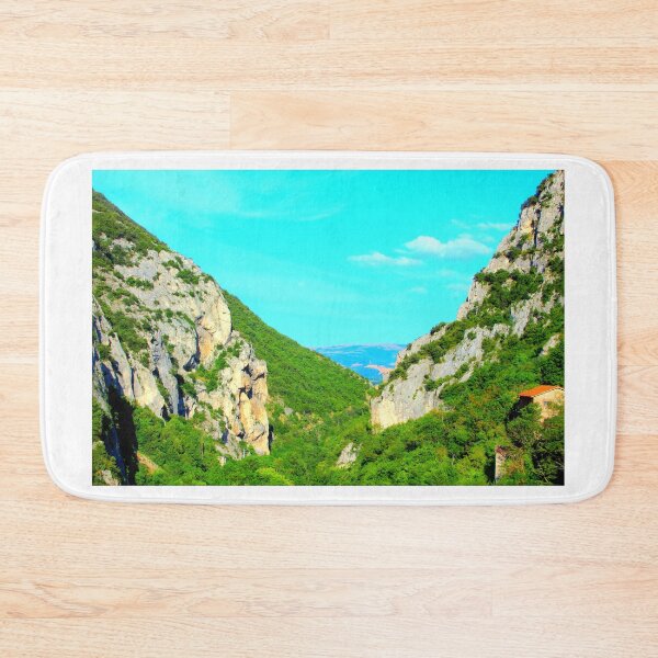 Item preview, View at the Sibillini Mountains from Pioraco designed and sold by Kristina Drozd.