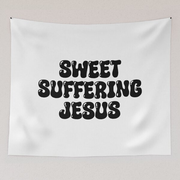 Item preview, Sweet Suffering Jesus Funny Derry Girls designed and sold by Skull Fern.