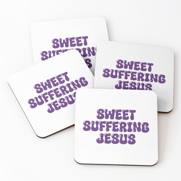 Item preview, Sweet Suffering Jesus Funny Derry Girls Purple designed and sold by Skull Fern.