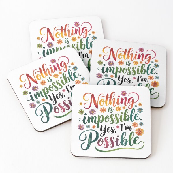 Item preview, Nothing is impossible. Yes, I’m possible designed and sold by nimmitrends.