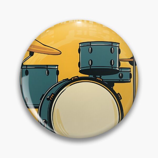 Item preview, Drum Rhythms Yellow and Black Percussion Vibes designed and sold by RadDeck.