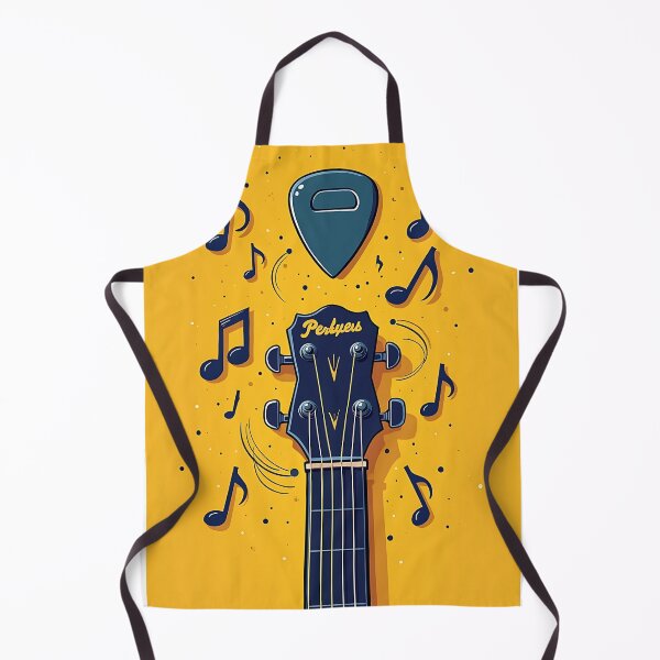 Item preview, Violin Strings Melody Black on Yellow Art designed and sold by RadDeck.