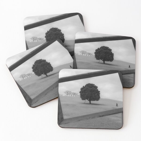 Item preview, Framed Solitude: A Tree in Minimalist Black and White designed and sold by hayrettinsokmen.