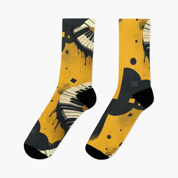 Item preview, Grand Piano Grace Yellow Minimalist Melody designed and sold by RadDeck.
