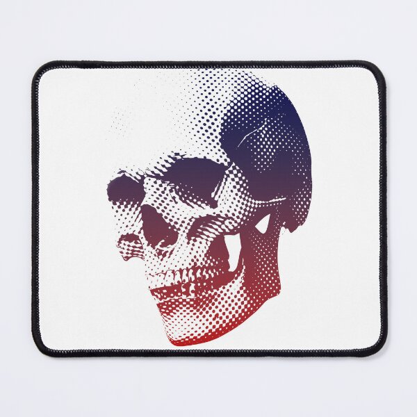 Item preview, Gradient skull designed and sold by krabbaraban.