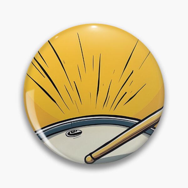 Item preview, Drumstick Motion Black on Yellow Rhythm designed and sold by RadDeck.