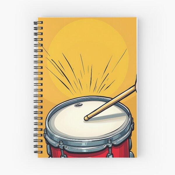 Item preview, Drumstick Motion Black on Yellow Rhythm designed and sold by RadDeck.
