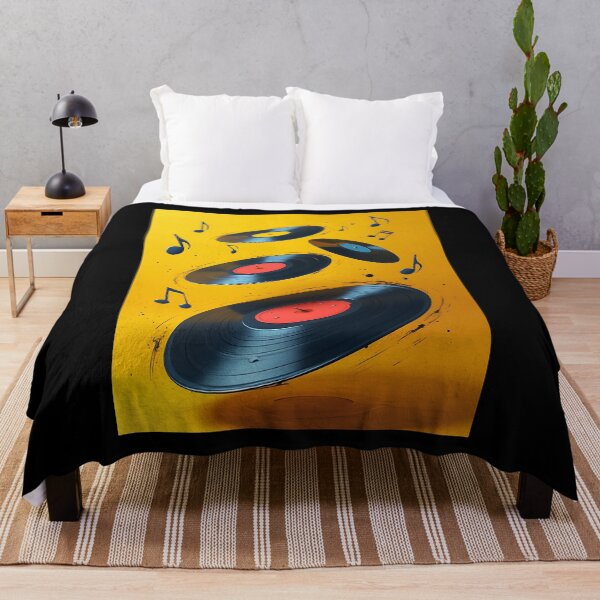 Item preview, DJ Soundtrack Bold Black and Yellow Art designed and sold by RadDeck.
