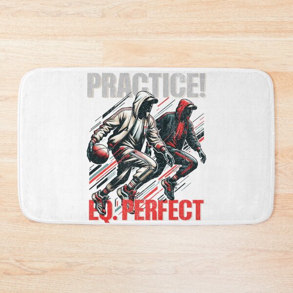 Item preview, Practice EQ. Perfect: Basketball Enthusiast designed and sold by Eksama Design.