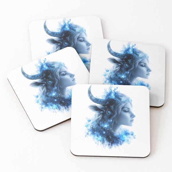 Item preview, Taurus Zodiac Cosmic Bull Design designed and sold by Rui Mythic Studio.