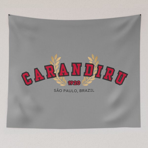 Item preview, Carandiru Prison Education, Red and Black designed and sold by UNK-Fatigues.