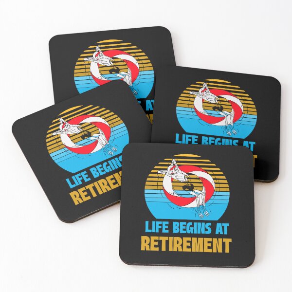 Item preview, Life Begins at Retirement designed and sold by 87-Aesthetics.