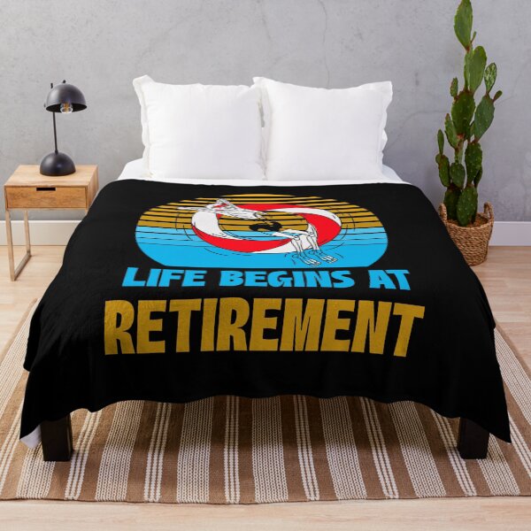 Item preview, Life Begins at Retirement designed and sold by 87-Aesthetics.