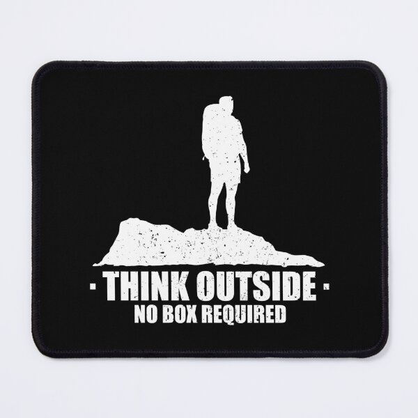 Item preview, Think Outside - No Box Required designed and sold by mhernaevily.
