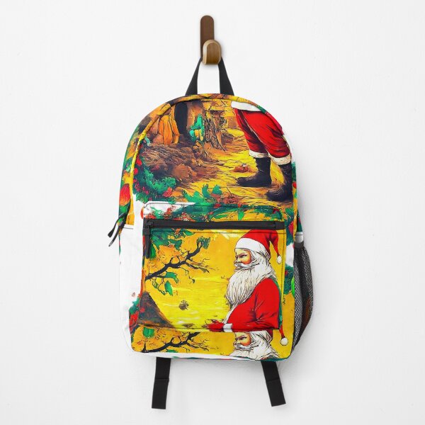 Item preview, Christmas Santa Claus , Holiday Village Scene Santa , Festive Santa Claus Graphic , Christmas Gift Idea designed and sold by Indyadizine.