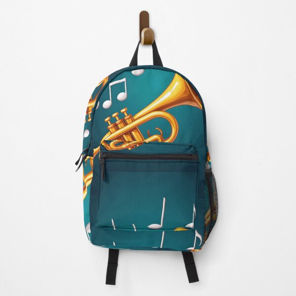 Item preview, Jazz Saxophone Tunes Blue and Black Art designed and sold by RadDeck.