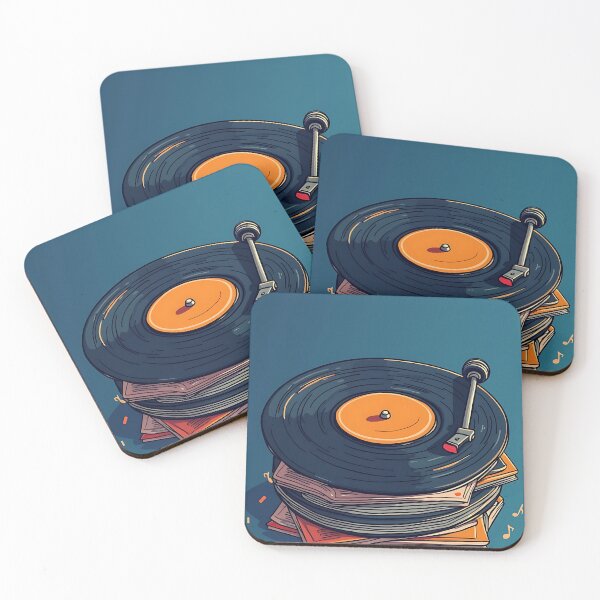 Item preview, DJ Mixer Grooves Black on Blue Beats designed and sold by RadDeck.