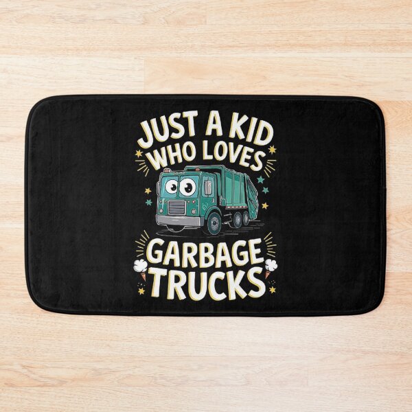 Item preview, Just a Kid Who Loves Garbage Trucks Illustration for Kids designed and sold by love3617.