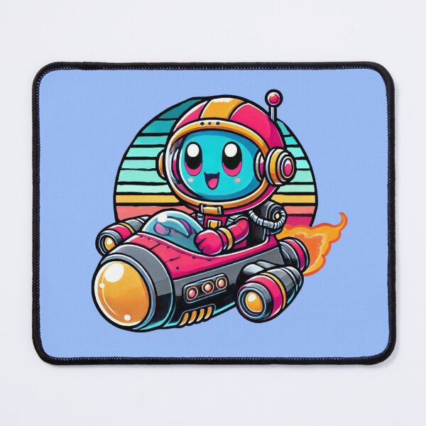 Item preview, Cartoon Bubble Astronaut designed and sold by Myra365Art.