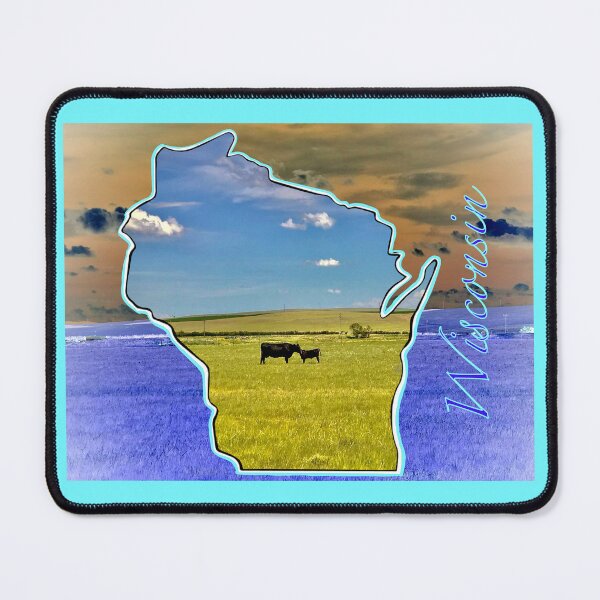 Item preview, Copy of Wisconsin, Dairyland, mother cow and calf designed and sold by aadventures.